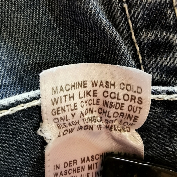 True Religion 800 Straight Bobby Jeans, Straight Leg Medium Wash - Sz 36 - Picture 9 of 9